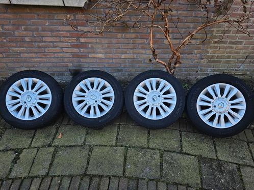 ☑️ 4x100 Originele Renault velgen met zomerbanden 15 inch, Auto diversen, Overige Auto diversen, Ophalen