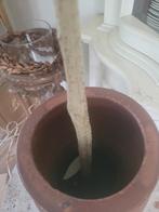 Zeer oude Franse gres pot foto 1 t/m 3, Antiek en Kunst, Ophalen of Verzenden