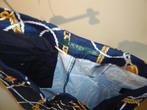 Lauren Ralph Lauren korte broek donker blauw ketting print M, Kleding | Dames, Maat 38/40 (M), Kort, Zo goed als nieuw, Ralph Lauren