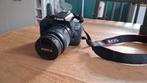Canon 1300D Spiegelreflex + 18-55 kitlens, Audio, Tv en Foto, Fotocamera's Digitaal, Gebruikt, Spiegelreflex, Canon, Ophalen of Verzenden