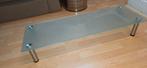 Glazen TV Meubel / Verhoger - 100x35x18 cm, Huis en Inrichting, Ophalen, Minder dan 50 cm, Gebruikt, 100 tot 150 cm