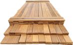 Hardhouten planken geschaafd 2.0x9.0 cm - nr: HP2, Tuin en Terras, Palen, Balken en Planken, Ophalen, Nieuw, 250 cm of meer, Planken
