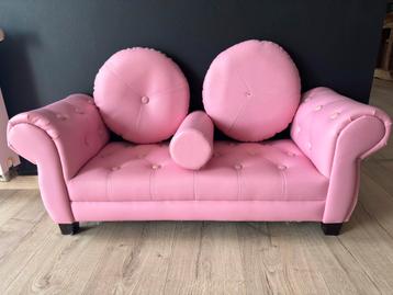 Kinderbankje roze beschikbaar voor biedingen
