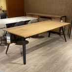 Eetkamertafel City Henders en Hazel, 200 cm of meer, Zo goed als nieuw, Vijf personen of meer, Eikenhout