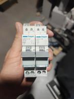 2x Hager automaat B16 insteek MKS 516 2 stuks MHS, Ophalen of Verzenden, Zo goed als nieuw