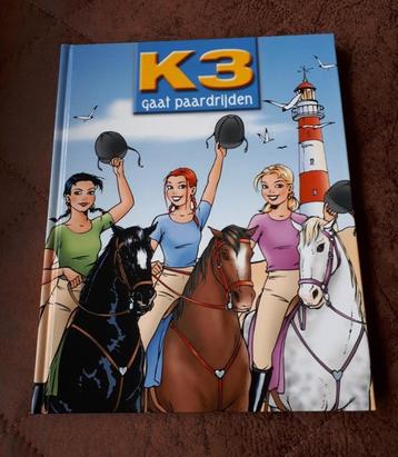 K3 gaat paardrijden - boek - als nieuw - Studio 100 beschikbaar voor biedingen