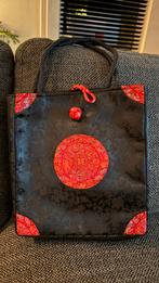 Chinese Stijl Handtas (ook leuk voor carnaval), Ophalen of Verzenden, Gebruikt, Zwart, Handtas