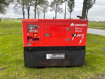 20 KVA aggregaat 230/400V diesel generator grote diesel tank beschikbaar voor biedingen