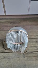 Vintage Glazen Lamp met Kralen, Ophalen of Verzenden, Gebruikt, Vintage