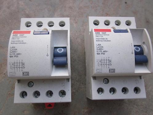 Nieuwe 3fase  ABB aardlekschakelaar [ smalle uitvoering 54, Doe-het-zelf en Verbouw, Bouwverlichting, Nieuw
