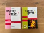 Examenbundel & samengevat biologie, Ophalen of Verzenden, Zo goed als nieuw