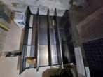 Metalen winkel/magazijnstelling 300x, Ophalen, Gebruikt