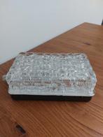 Glazen Design Plafondlamp, Gebruikt, Design, Ophalen of Verzenden, Glas