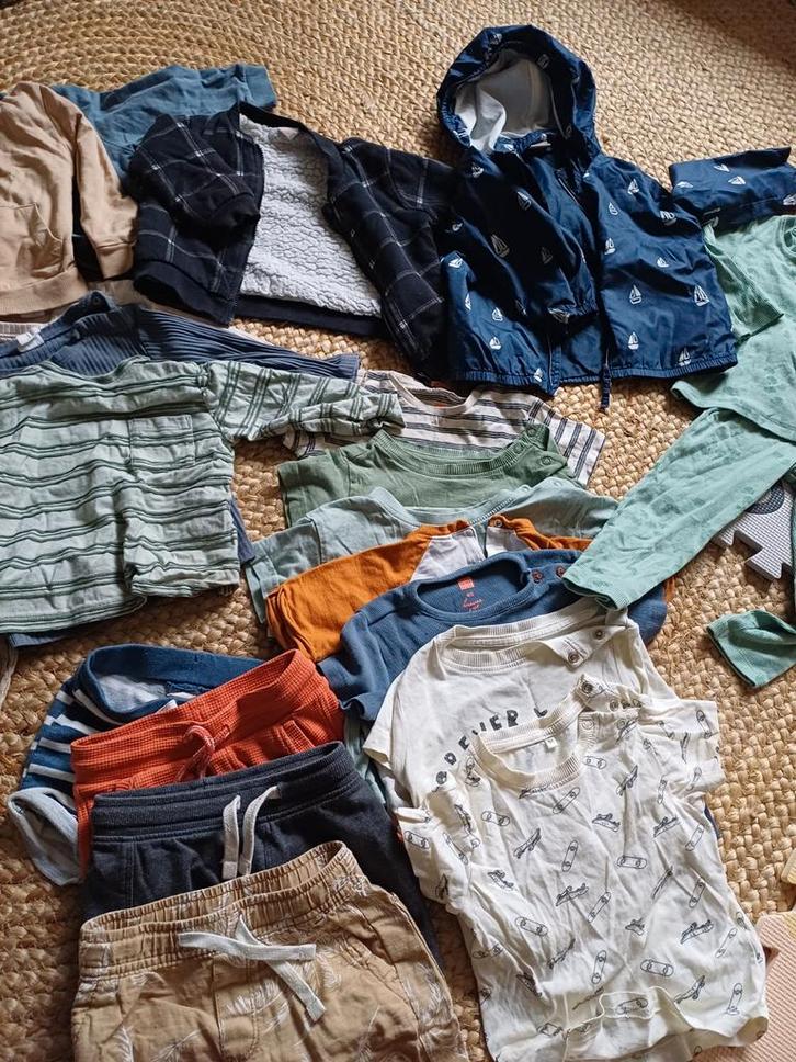 Kledingbundel jongens maat 80, Kinderen en Baby's, Babykleding | Maat 80, Zo goed als nieuw, Jongetje, Ophalen of Verzenden