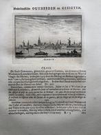 157 / Gorinchem Gorkum Kopergravure 1732, Antiek en Kunst, Ophalen of Verzenden