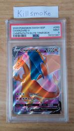Charizard V #50 PSA 9 - SWSH Black Star Promo Champions Path, Verzenden, Zo goed als nieuw, Losse kaart, Foil