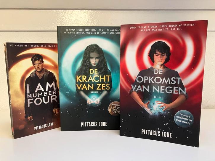 I Am Number Four - 3 Boeken, Boeken, Fantasy, Zo goed als nieuw, Ophalen of Verzenden