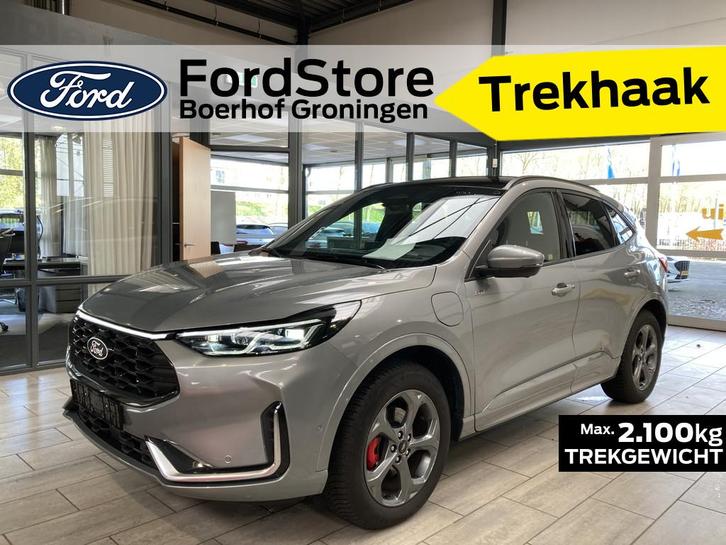 Ford Kuga 2.5 PHEV 243 pk ST-Line X | Trekhaak I AGR stoelen, Auto's, Ford, Bedrijf, Te koop, Kuga, 360° camera, ABS, Achteruitrijcamera