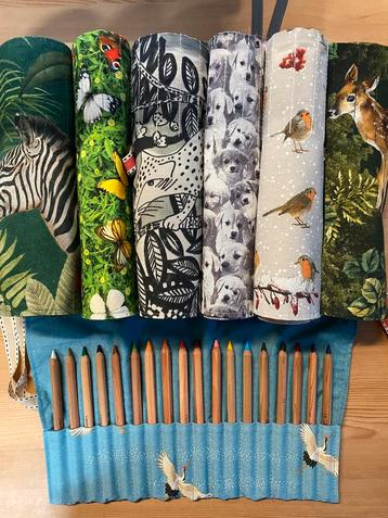 Potlodenrol Roletui Lyra 18 vakjes Vrijeschool Kunst beschikbaar voor biedingen