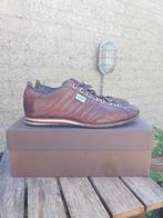 Harris schoenen sneakers cognac bruin maat 91/2 43,5, Ophalen of Verzenden, Zo goed als nieuw, Bruin