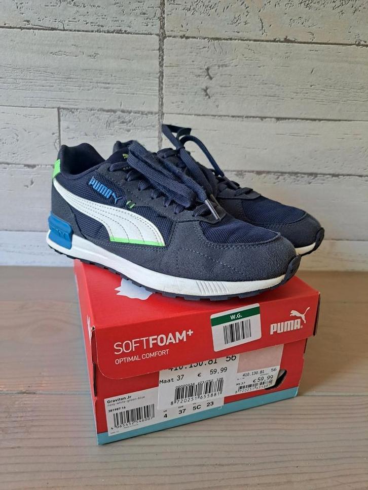 puma maat 36/37 zgan, Kinderen en Baby's, Kinderkleding | Schoenen en Sokken, Zo goed als nieuw, Schoenen, Jongen, Ophalen of Verzenden