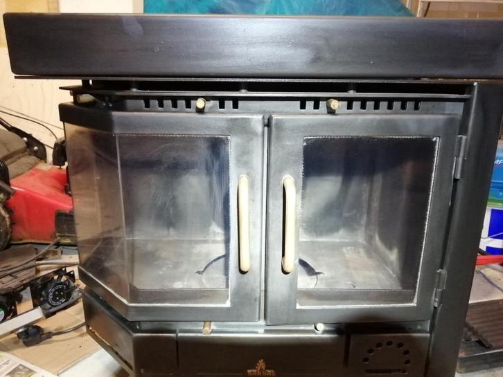 Inzethaard, Huis en Inrichting, Haarden, Gebruikt, Houthaard, Ophalen