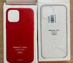 Apple Leren MagSafe Case iPhone 12/12 Pro Red - Transparant, Ophalen of Verzenden, Zo goed als nieuw, IPhone 12 Pro