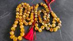 Baltische Amber Tesbih Ketting - 216 gram !, Sieraden, Tassen en Uiterlijk, Antieke sieraden, Ophalen of Verzenden, Overige materialen