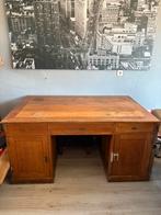 Klassiek Engels bureau massief eiken(opknapper), Ophalen