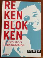 Rekenblokken / leerwerkboek rekenmachine, Overige niveaus, Zo goed als nieuw, Wiskunde A, Verzenden