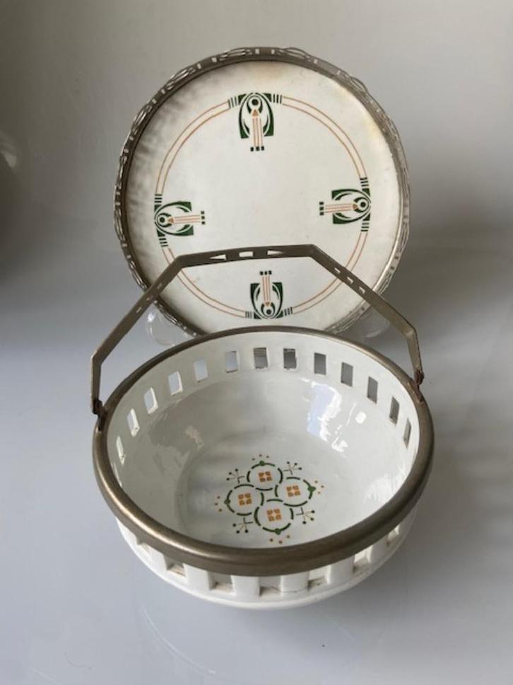 Art deco set Chris van der Hoef, Antiek en Kunst, Antiek | Porselein, Ophalen of Verzenden