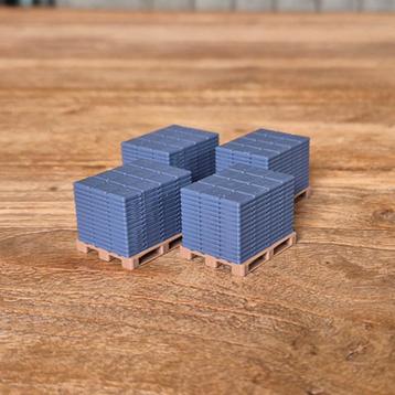 Pallet met 13 Lagen Stoeptegels 1-50 – Set van 4 beschikbaar voor biedingen