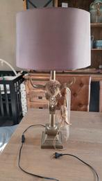 Godly Tafellamp Brons/Goudkleurig - Zo Goed Als Nieuw, Huis en Inrichting, Ophalen, Zo goed als nieuw, Stof, Godly