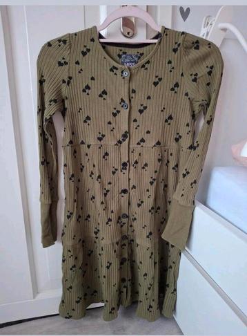 Jurk 140 groen z8 miss moon tooske (Nieuwstaat!) beschikbaar voor biedingen