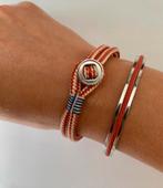 Pig & Hen armbandenset, Sieraden, Tassen en Uiterlijk, Armbanden, Verzenden, Zo goed als nieuw, Zilver, Staal