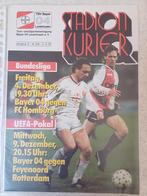 Programma Bayer Leverkusen Feyenoord 87/88, Verzamelen, Sportartikelen en Voetbal, Boek of Tijdschrift, Gebruikt, Ophalen of Verzenden