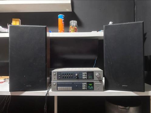 Vintage Sanyo Stereo Amplifier Equalizer JA550 & JT350 Tuner, Audio, Tv en Foto, Professionele Audio-, Tv- en Video-apparatuur