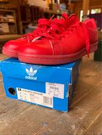 Adidas Stan Smith Adicolor - Rode Sneakers Maat 43, Kleding | Heren, Schoenen, Ophalen of Verzenden, Gedragen, Overige kleuren