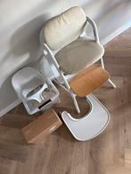 Cybex Lemo 4-in-1 Kinderstoel Sand White, Kinderen en Baby's, Meegroeistoel, Ophalen of Verzenden, Zo goed als nieuw, Afneembaar eetblad
