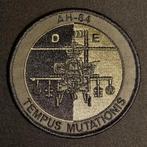 Apache AH-64D/E Tempus Mutations Patch 1, Ophalen of Verzenden, Landmacht, Nederland, Embleem of Badge