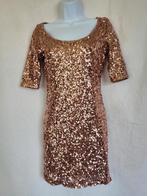 Gave roze cocktail jurk met pailettes mt XS merk Coolcat, Kleding | Dames, Gelegenheidskleding, ., Cocktailjurk, Ophalen of Verzenden