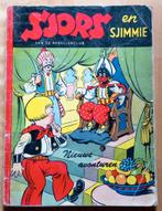 Vintage exemplaren Sjors en Sjimmie, 4 stuks, Meerdere stripboeken, Ophalen of Verzenden, Gelezen