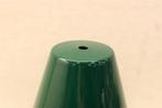 Vintage Groene emaille lampenkap 45235, Huis en Inrichting, Lampen | Lampenkappen, Ophalen of Verzenden, Gebruikt, Rond, 25 tot 50 cm