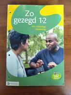 Zo gezegd 1.2 A2 - Nederlands leerboek, Boeken, Ophalen of Verzenden, Zo goed als nieuw, Niet van toepassing, Onbekend