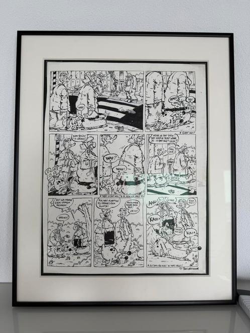 Originele pagina / tekening Joop Klepzeiker Eric Schreurs, Boeken, Stripboeken, Ophalen of Verzenden