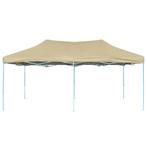 Vouwtent pop-up 3x6 m crèmewit, Partytent, Minder dan 4 meter, Nieuw, Minder dan 5 meter