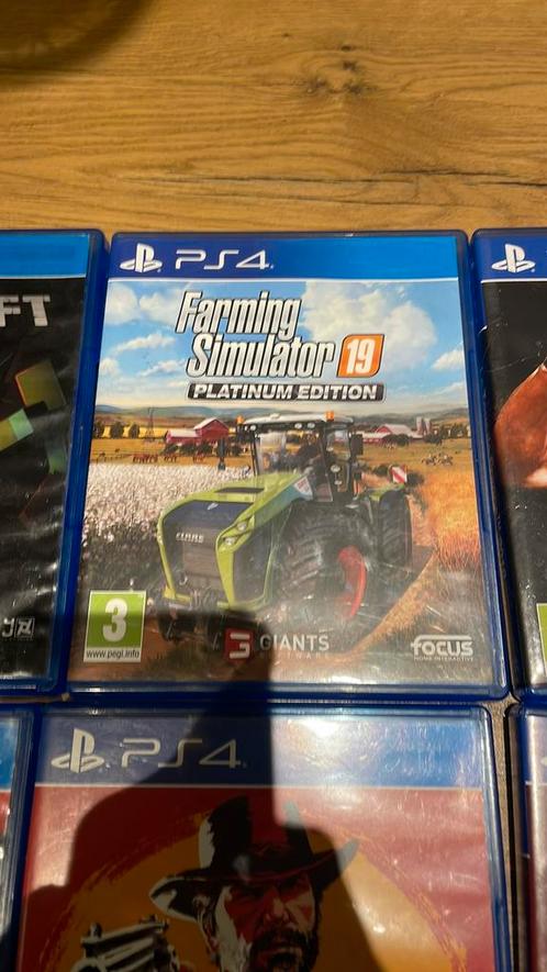 Farming Simulator 19: Platinum Edition (PS4), Spelcomputers en Games, Games | Sony PlayStation 4, Zo goed als nieuw, Simulatie