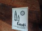 Advertentie van Groli vruchtendrank 1962, Verzamelen, Ophalen of Verzenden, Zo goed als nieuw, Overige typen