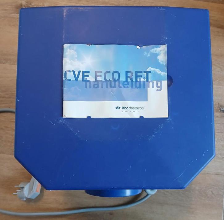 Itho Daalderop CVE ECO RFT SP (2012), Doe-het-zelf en Verbouw, Ventilatie en Afzuiging, Gebruikt, Afzuiger, Ophalen of Verzenden