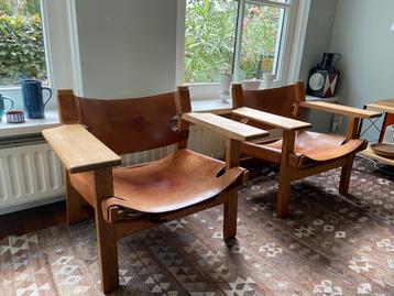 2x the Spanish Chair by Børge Mogensen beschikbaar voor biedingen